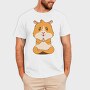 Cute Guinea Pig Yoga, Tricou Barbati (Unisex)