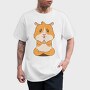 Cute Guinea Pig Yoga, Tricou Barbati (Unisex)