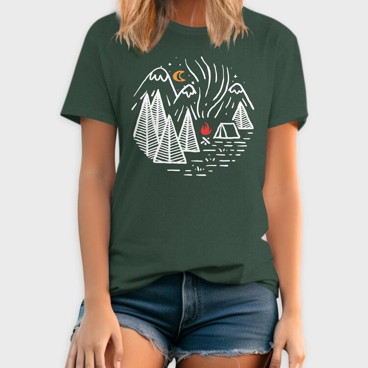 Camp, Tricou Barbati (Unisex)