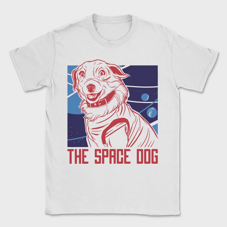 Laika, Tricou Barbati (Unisex)