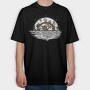 Moon Ship Steering Wheel, Tricou Oversize Barbati (Unisex)