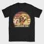 Labrador Dad Retro, Tricou Barbati (Unisex)
