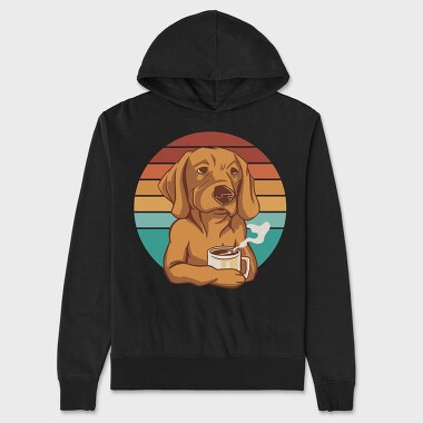Labrador Coffee, Hanorac Oversize Barbati (Unisex)