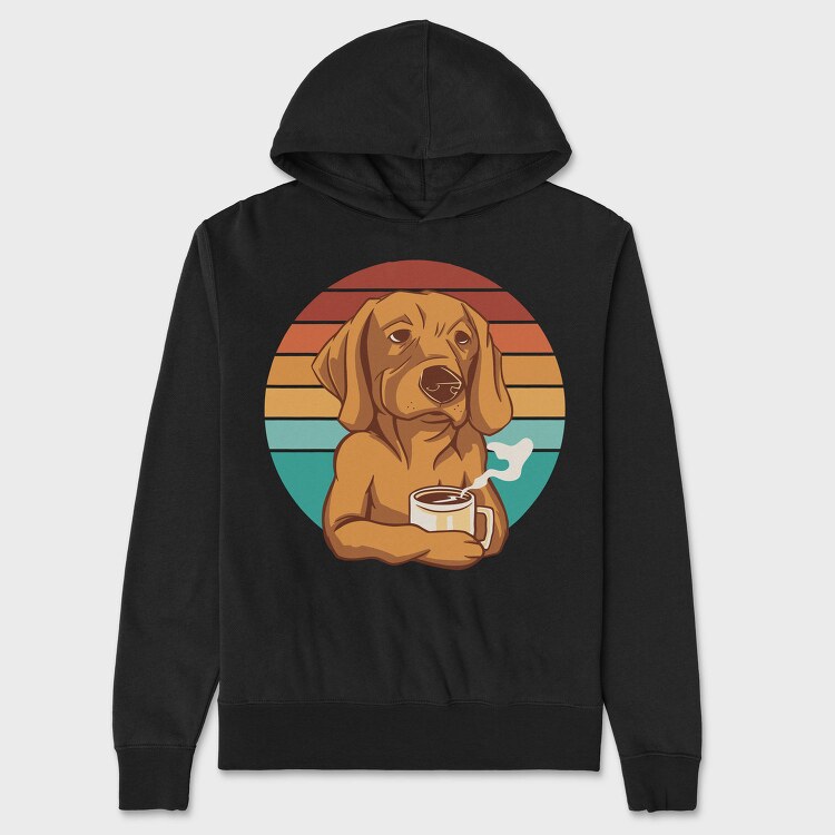 Labrador Coffee, Hanorac Oversize Barbati (Unisex)