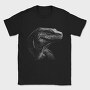 Komodo Dragon Monochrome, Tricou Barbati (Unisex)