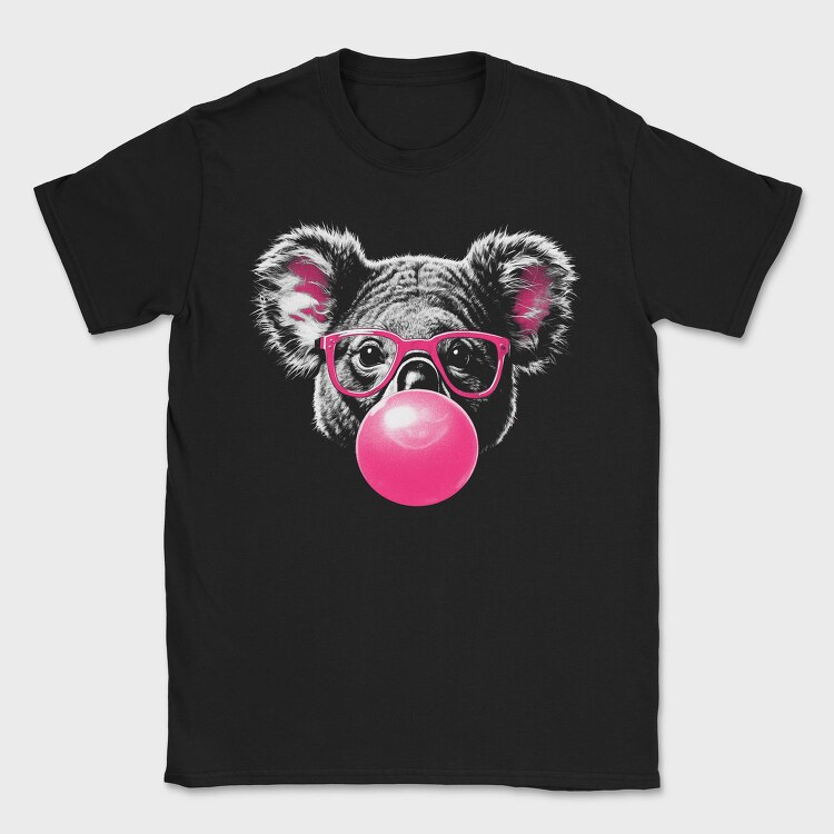 Koala Bubblegum Monochrome Sunglasses Pink, Tricou Barbati (Unisex)