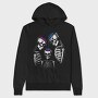 Knowledge Skeleton Parents, Hanorac Oversize Barbati (Unisex)
