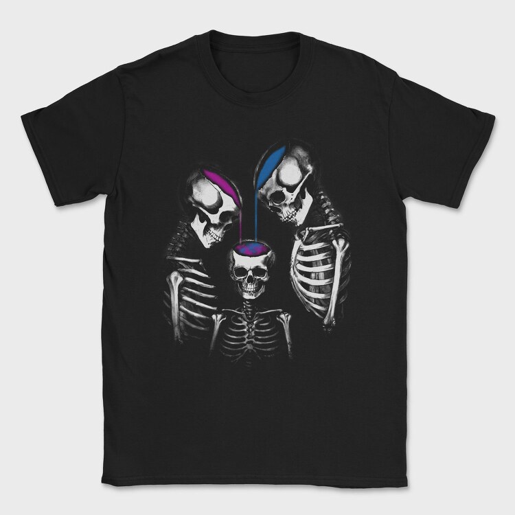 Knowledge Skeleton Parents, Tricou Barbati (Unisex)