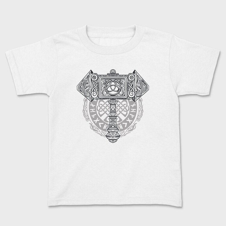 Knot Viking Mjolnir, Tricou Copii