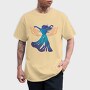 Angel Woman Fantasy Flower Of Life, Tricou Barbati (Unisex)