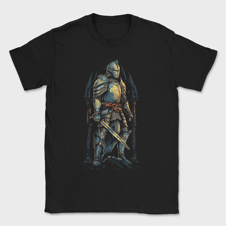 Knight 1, Tricou Barbati (Unisex)