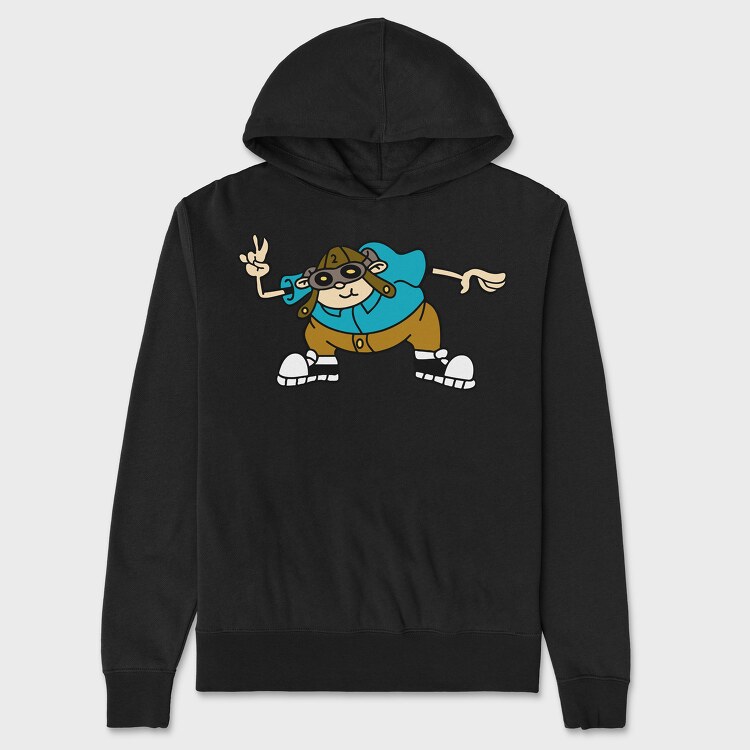 Kids Next Door 17, Hanorac Oversize Barbati (Unisex)
