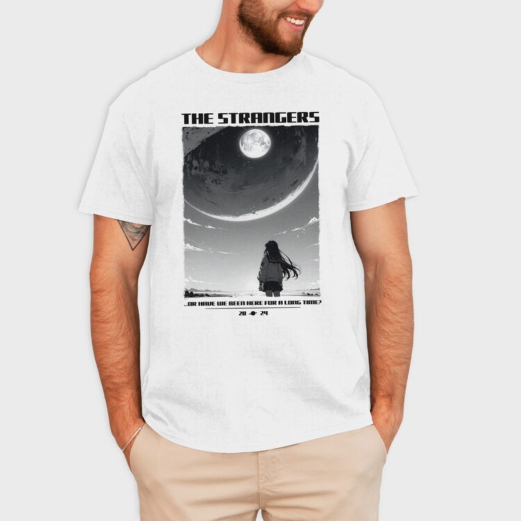 Moonlit Stranger Trend The Strangers, Tricou Barbati (Unisex)