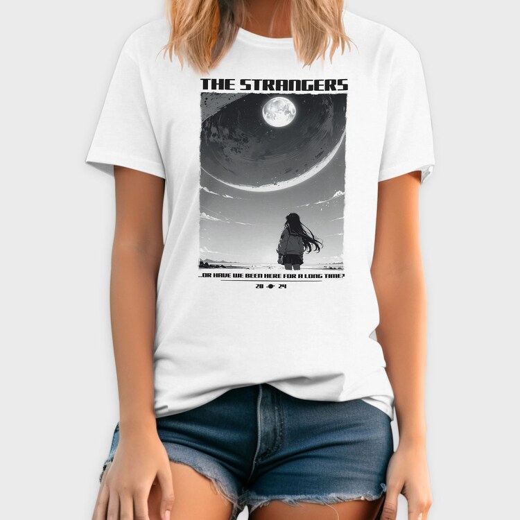 Moonlit Stranger Trend The Strangers, Tricou Barbati (Unisex)