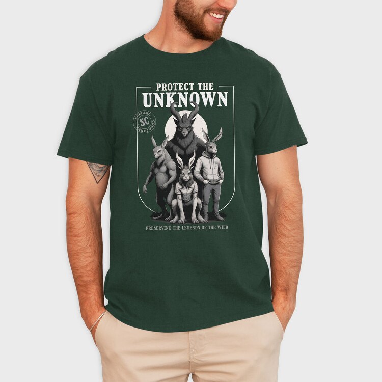Protect The Unknown, Tricou Barbati (Unisex)