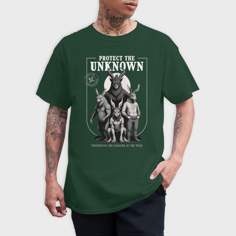 Protect The Unknown, Tricou Barbati (Unisex)
