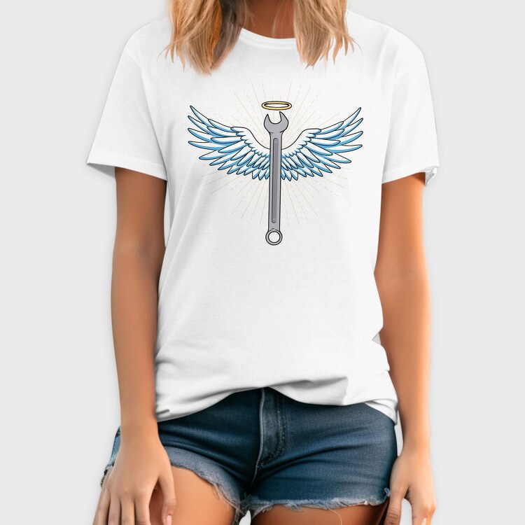 Angel Wrench, Tricou Barbati (Unisex)