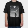 Moonlit Stranger Trend The Strangers, Tricou Oversize Barbati (Unisex)