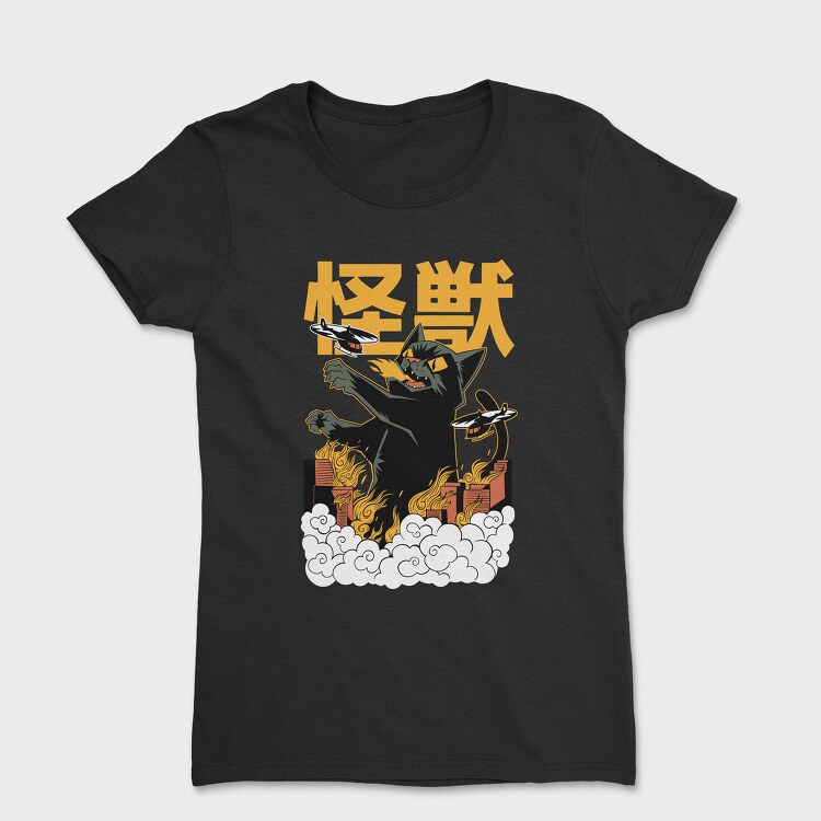 Kaiju Cat, Tricou Femei
