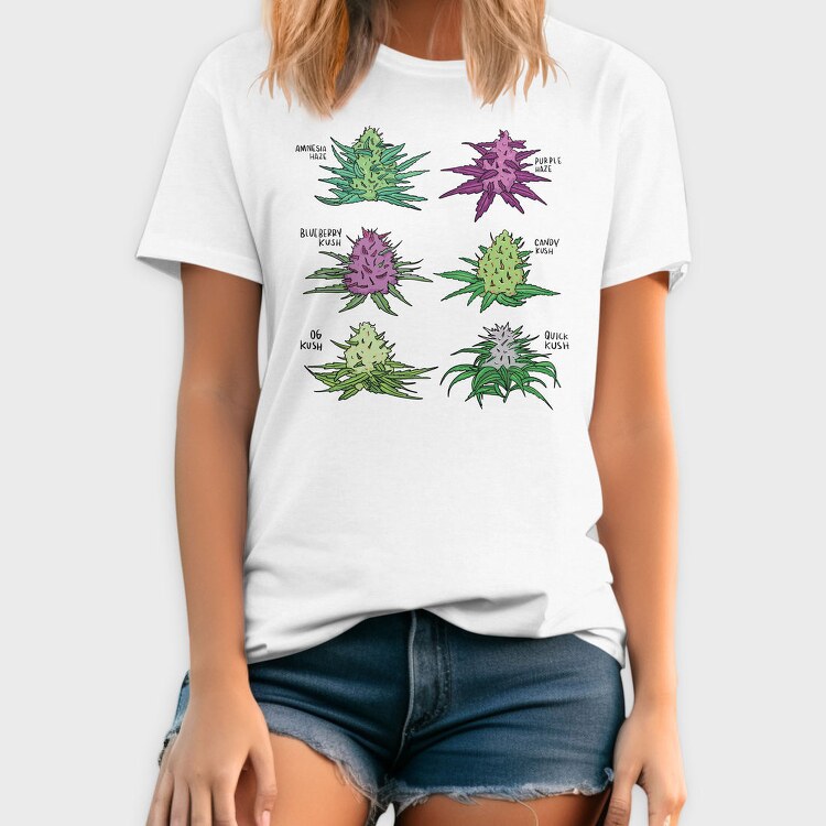 Cannabis Strain, Tricou Barbati (Unisex)