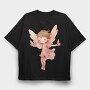 Angelic Butterfly Dreams, Tricou Oversize Barbati (Unisex)