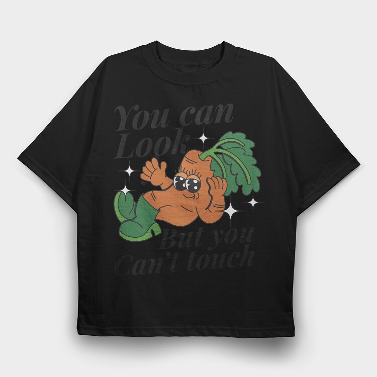 Provocative Sexy Carrot, Tricou Oversize Barbati (Unisex)