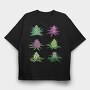 Cannabis Strain, Tricou Oversize Barbati (Unisex)