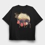 Moose, Tricou Oversize Barbati (Unisex)