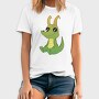 Cute Horned Crocodile Golden Horns, Tricou Barbati (Unisex)