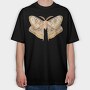 Watercolor Moon Moth, Tricou Oversize Barbati (Unisex)