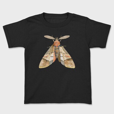 Watercolor Moth Art, Tricou Copii