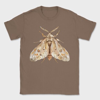 Watercolor Moth Midnight, Tricou Barbati (Unisex)