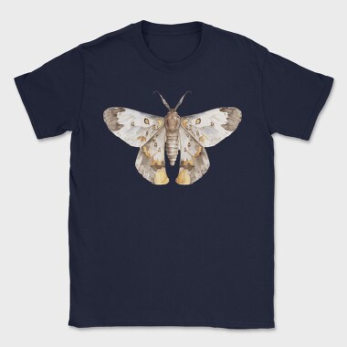 Watercolor Moth Moonlight, Tricou Barbati (Unisex)