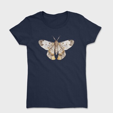 Watercolor Moth Moonlight, Tricou Femei