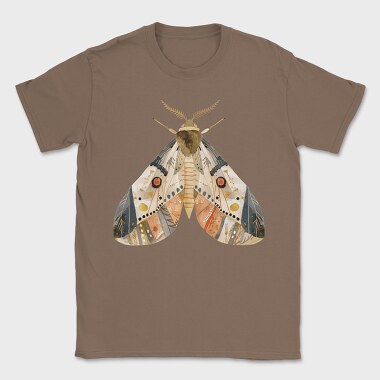 Watercolor Moth Pattern, Tricou Barbati (Unisex)