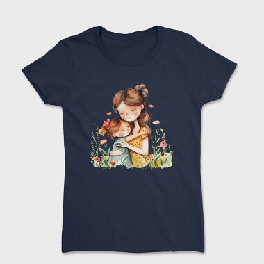 Watercolor Mother Baby, Tricou Femei