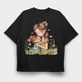 Watercolor Mother Baby, Tricou Oversize Barbati (Unisex)