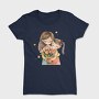 Watercolor Mother Daughter, Tricou Femei