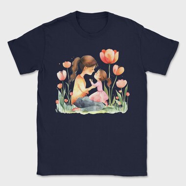 Watercolor Motherchild, Tricou Barbati (Unisex)