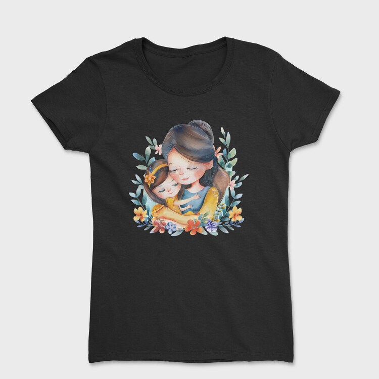 Watercolor Mothers Day, Tricou Femei