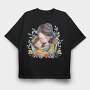 Watercolor Mothers Day, Tricou Oversize Barbati (Unisex)