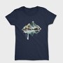 Watercolor Mountain Clarity, Tricou Femei