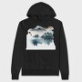 Watercolor Mountain Club, Hanorac Oversize Barbati (Unisex)