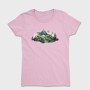 Watercolor Mountain Landscape, Tricou Femei
