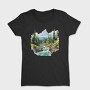 Watercolor Mountain Peace, Tricou Femei