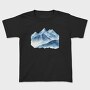 Watercolor Mountain Peak, Tricou Copii