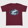 Watercolor Mountain Reflection, Tricou Copii