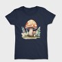 Watercolor Mushroom Clay, Tricou Femei