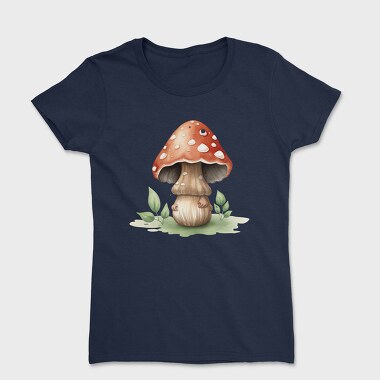 Watercolor Mushroom, Tricou Femei