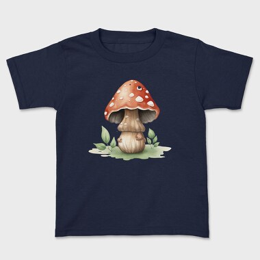 Watercolor Mushroom, Tricou Copii